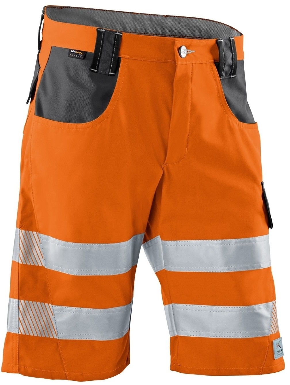 KÜBLER-Warnschutz, Warn-Shorts, REFLECTIQ, warnorange / anthrazit