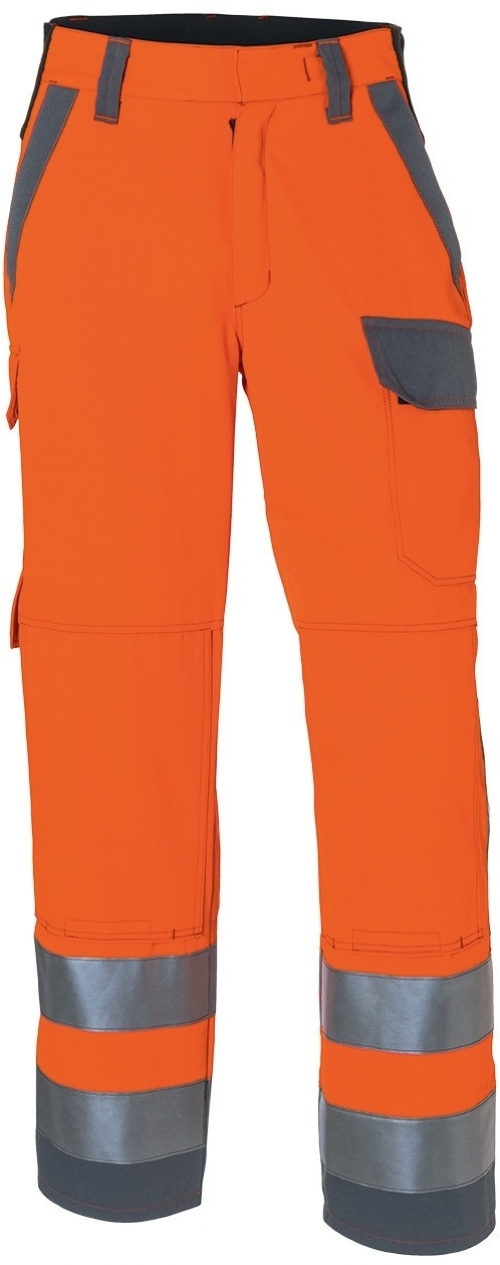 KÜBLER-Warnschutz, Warn-Bundhose arc1, Protectiq High Vis, ca. 260g/m², warnorange/anthrazit