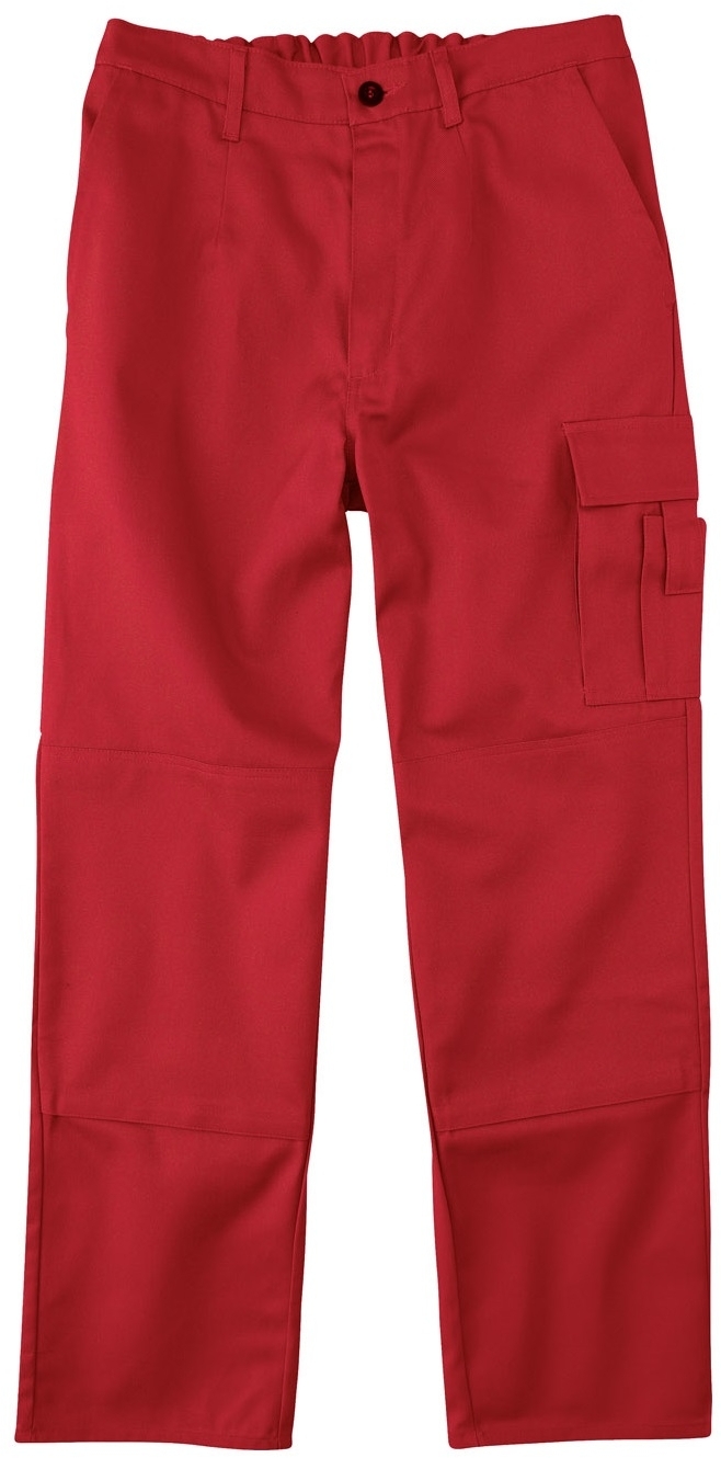 Gr.56 KÜBLER Bundhose Arbeitshose Berufshose Workerhose Arbeitskleidung Berufskleidung mittelrot ca 320g