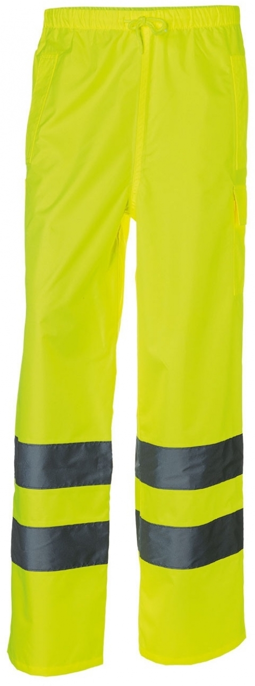 KÜBLER-Warnschutz, Warn-Regenhose, REFLECTIQ, PSA 2, ca.200g/m², warngelb
