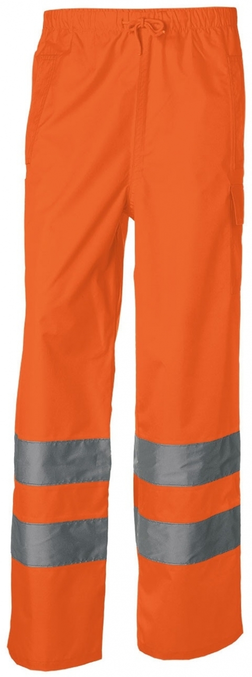 KÜBLER-Warnschutz, Warn-Regenhose, REFLECTIQ, PSA 2, ca.200g/m², warnorange