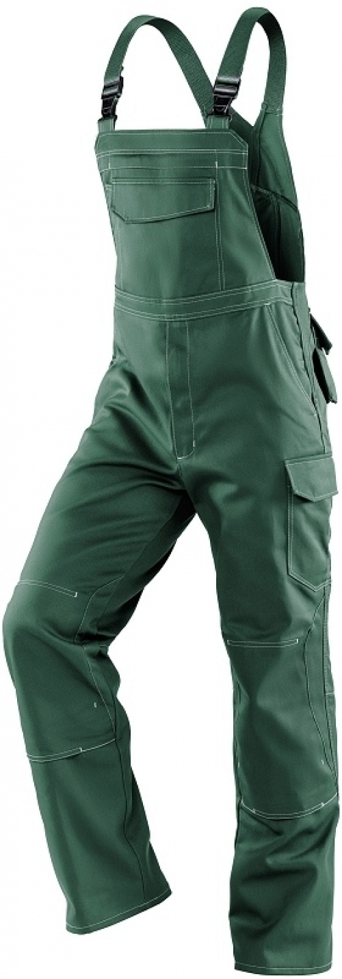 Gr.98 KÜBLER Specifiq Latzhose Arbeitslatzhose Berufslatzhose Workerhose Arbeitshose Berufshose Blaumann moosgrün ca 320g