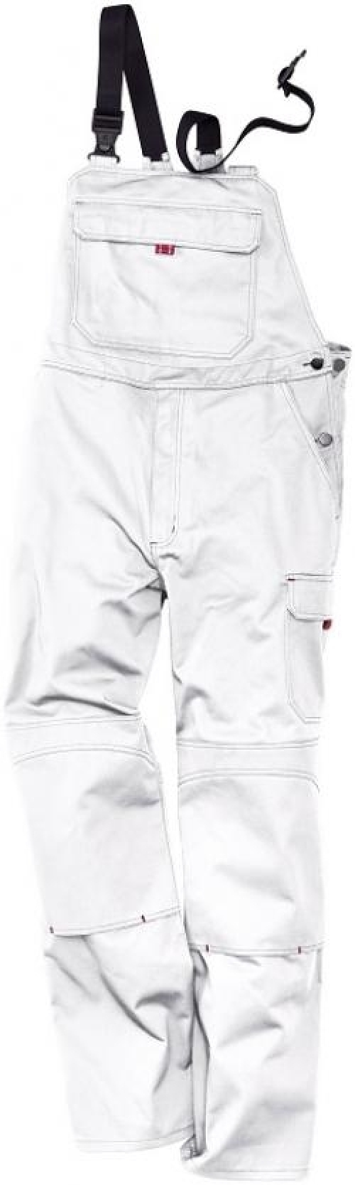 Gr.27 KÜBLER Inno Plus Latzhose Arbeitslatzhose Berufslatzhose Workerhose Arbeitshose Berufshose Blaumann Workwear Maler Berufs Latzhose weiß ca 300g