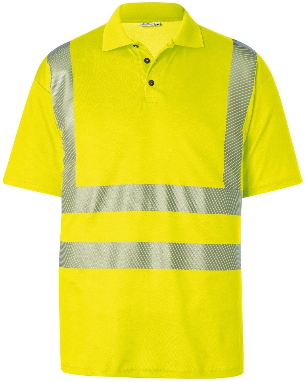 KÜBLER-Warnschutz, Warn-Polo-Shirt, REFLECTIQ, PSA 2, ca.180g/m², warngelb