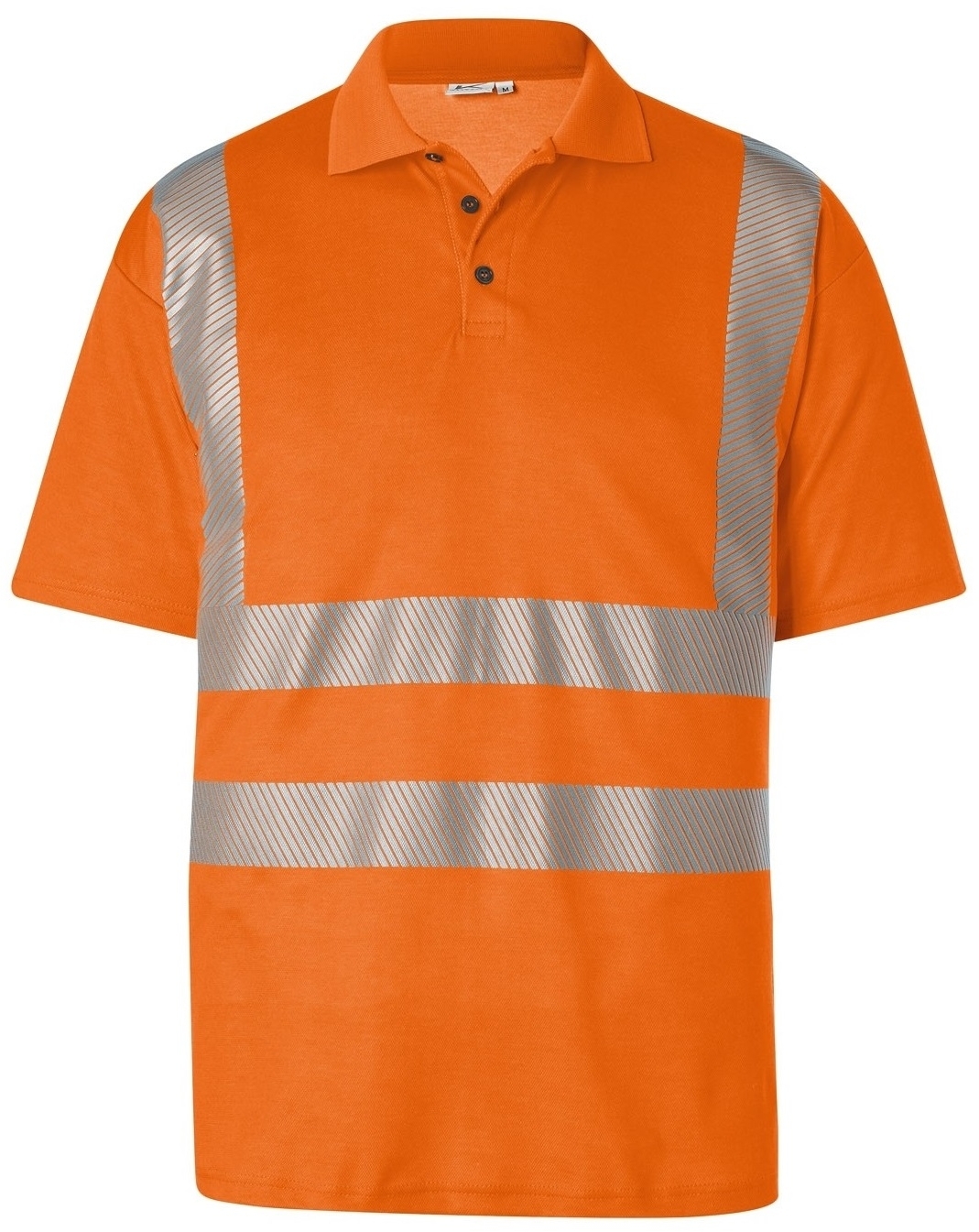 KÜBLER-Warnschutz, Warn-Polo-Shirt, REFLECTIQ, PSA 2, ca.180g/m², warnorange