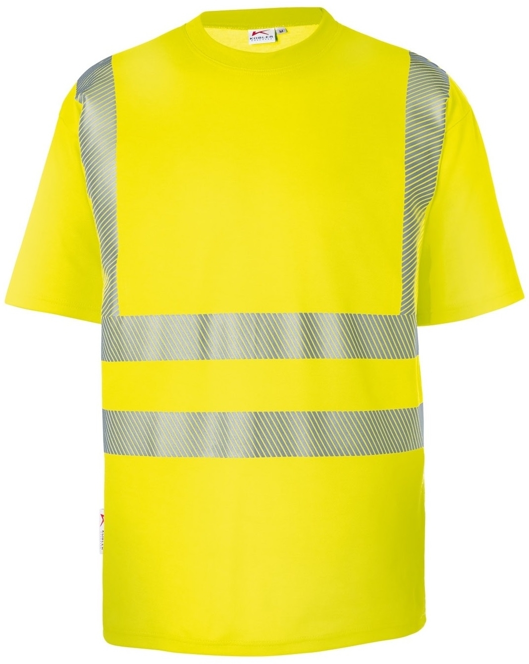 KÜBLER-Warnschutz, Warn-T-Shirt, REFLECTIQ, PSA 2, ca.180g/m², warngelb
