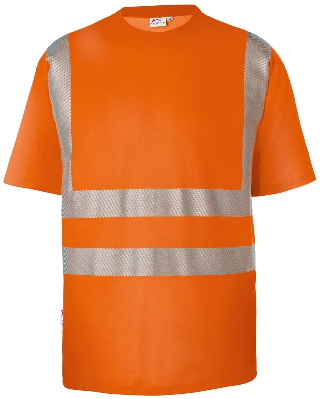 KÜBLER-Warnschutz, Warn-T-Shirt, REFLECTIQ, PSA 2, ca.180g/m², warnorange