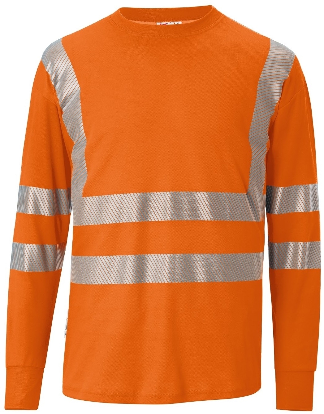 KÜBLER-Warnschutz, Warn-Langarmshirt, REFLECTIQ, PSA 2, ca.180g/m², warnorange