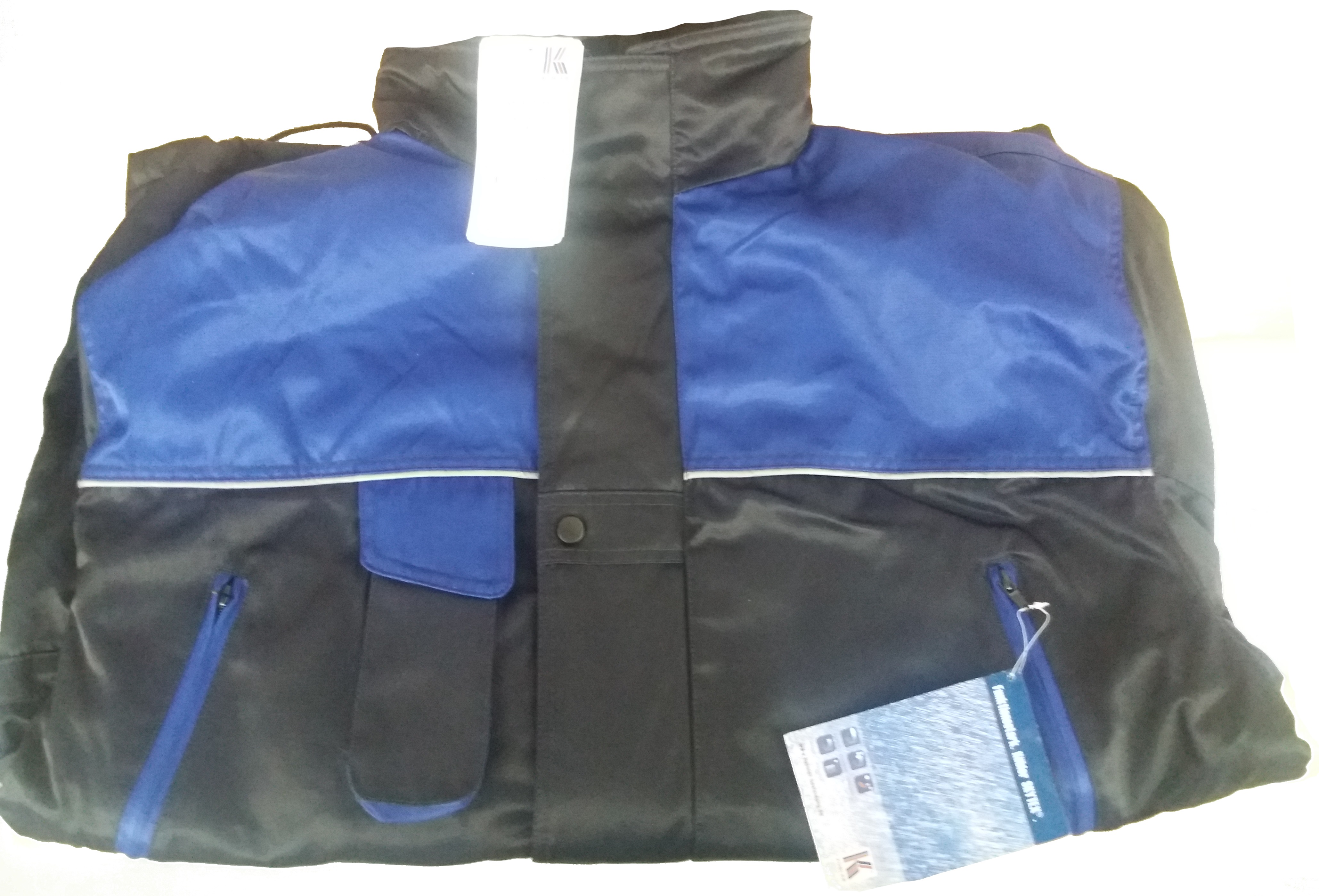 KÜBLER Jacke Bundjacke Arbeitsjacke Berufsjacke Schutzjacke Arbeitskleidung Berufskleidung SKYTEX Protect dunkelblau kornblau