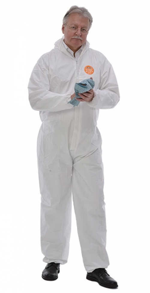 ZVG-zetDress Einwegschutz, Einweg-Overall, Schutzanzug, Einmal-Schutzoverall, Z2 Secutex pro 5/6, weiß, VE = 25 Stück