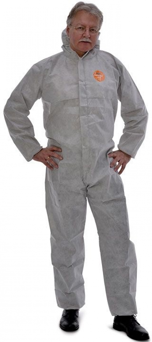 ZVG-zetDress Einwegschutz, Einweg-Overall, Schutzanzug, Einmal-Schutzoverall, Z2, PAINT-TEX PLUS, hellgrau, VE = 25 Stück (einzeln v.)