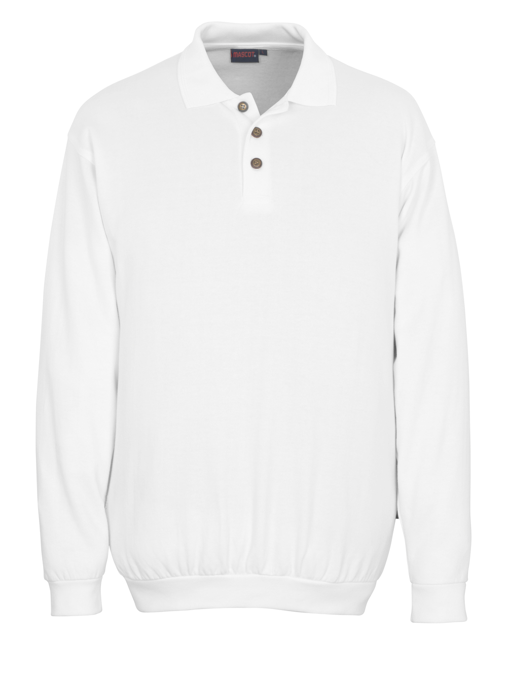 MASCOT-Workwear, Polo-Sweatshirt, Trinidad, 310 g/m², weiß