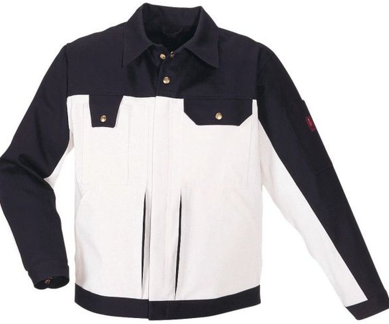 MASCOT-Workwear-Arbeits-Berufs-Bund-Jacke, CAPRI, BW355, weiß/marine