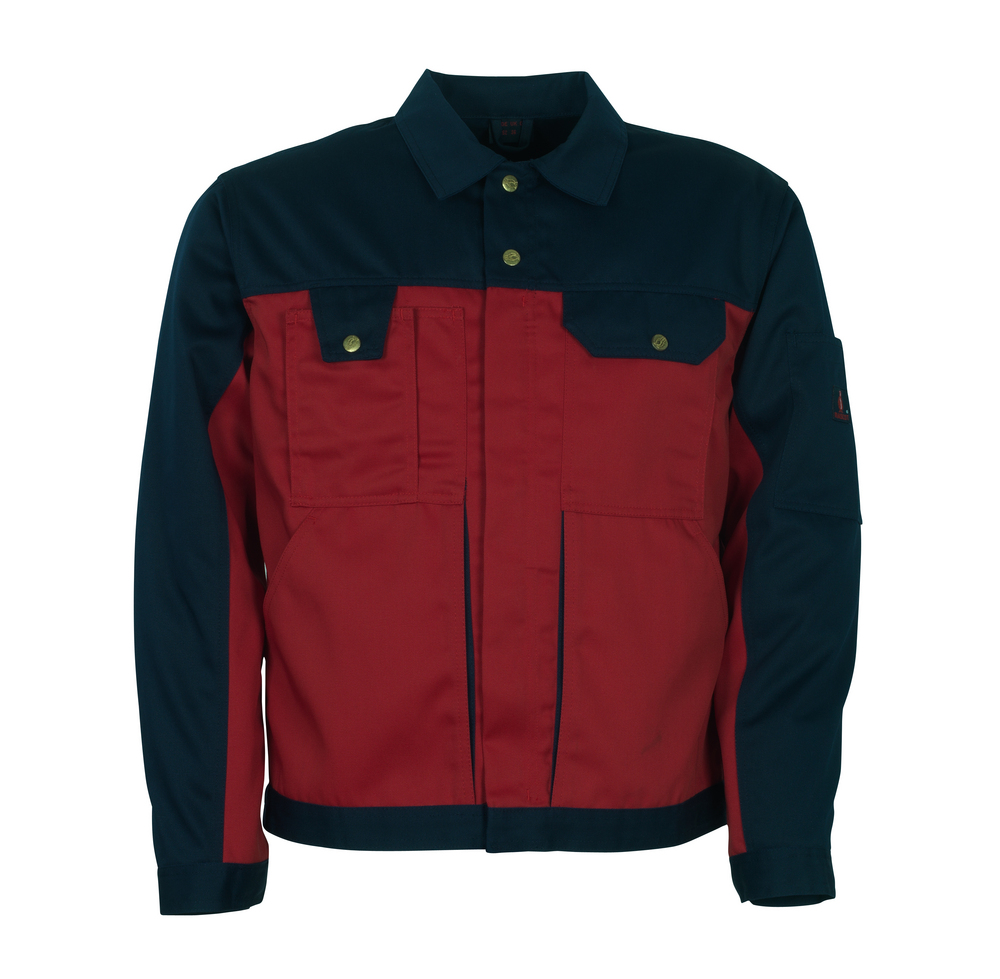 MASCOT-Workwear-Bundjacke, Arbeits-Berufs-Jacke, COMO, MG310, rot/marine