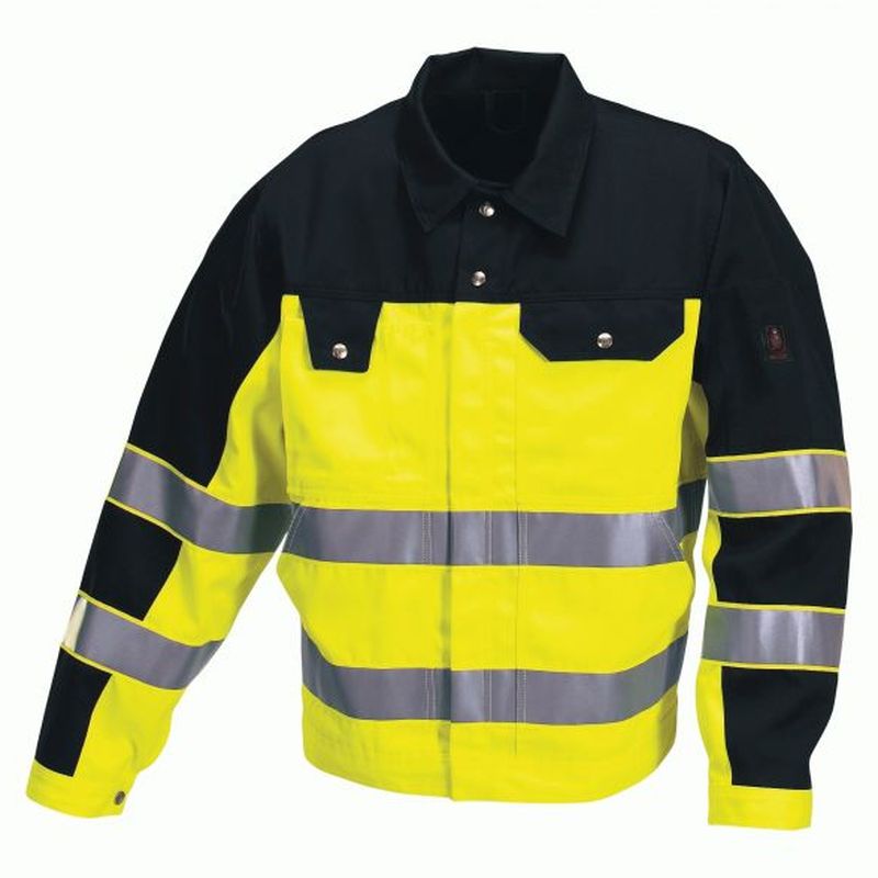 MASCOT Arbeitsjacke, COMO, MG310, gelb/marine