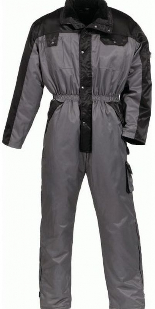 Gr.2XL MASCOT-Workwear-Kälte-Schutz, Winter-Rallye-Kombi-Arbeits-Berufs-Overall, RIVA, MG240, anthrazit/schwarz