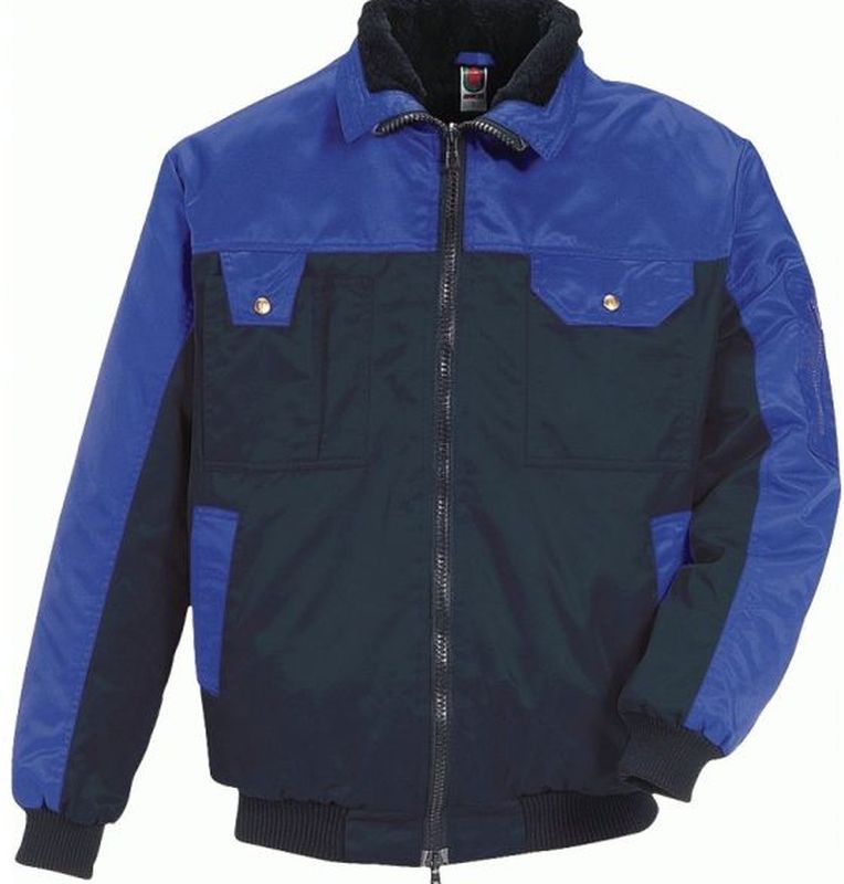 Gr.S MASCOT Pilotenjacke, BOLZANO, MG240, marine/kornblau