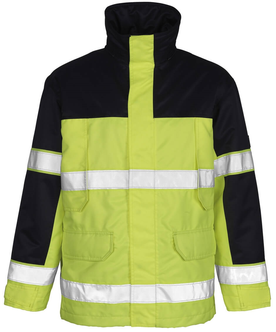 MASCOT-Warnschutz, Warn-Jacke, Safe Image, Savona, 240 g/m², gelb/marine