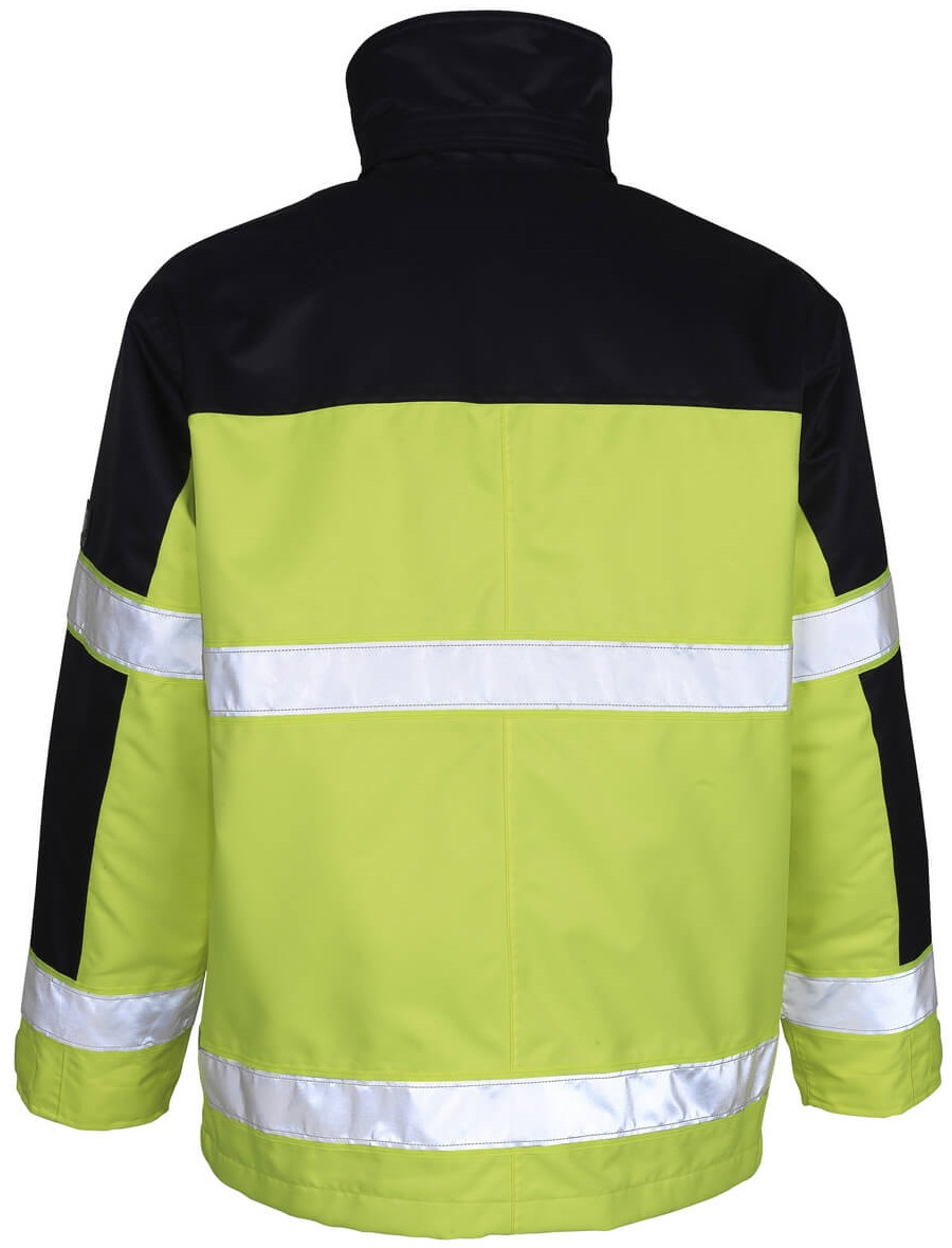 MASCOT-Warnschutz, Warn-Jacke, Safe Image, Savona, 240 g/m², gelb/marine