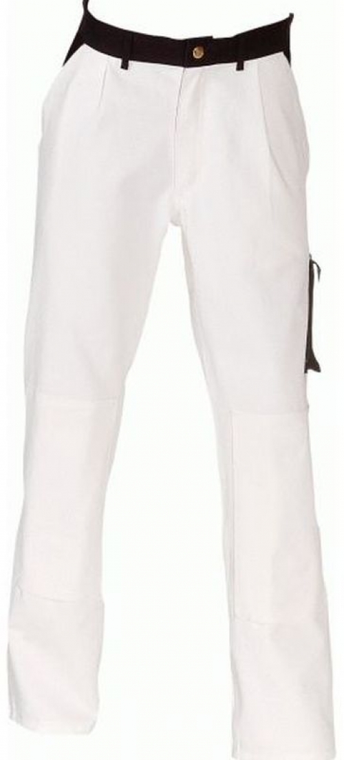 MASCOT Bundhose, Arbeits-Berufs-Hose, PALERMO, BW355, weiß/marine