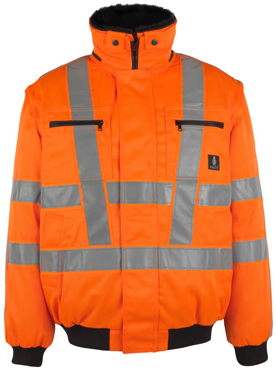MASCOT-Warnschutz, Warn-Pilotjacke, Innsbruck, 300 g/m², orange