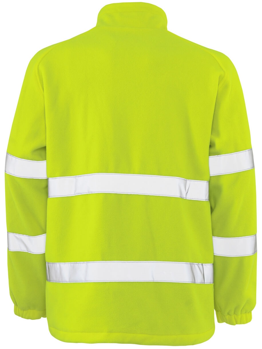 MASCOT-Warnschutz, Fleece-Warn-Jacke, Salzburg, Safe Arctic, 270 g/m², gelb
