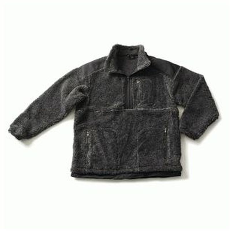 Gr.XL MASCOT Pelz-Winter-Arbeits-Berufs-Anorak, LISSABON, 370 g/m², schwarz-meliert