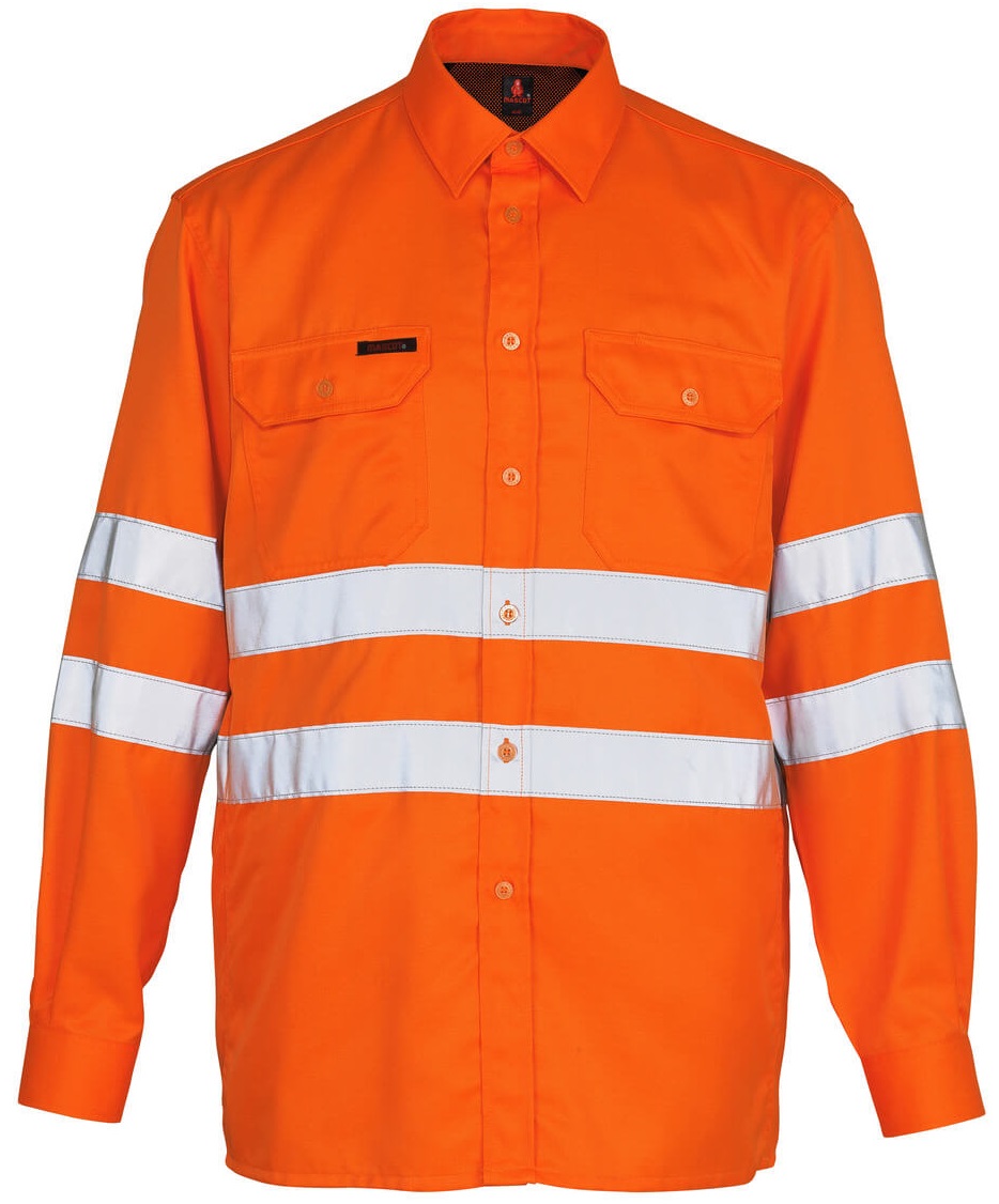 MASCOT-Warnschutz, Hemd, Jona, 200 g/m², orange
