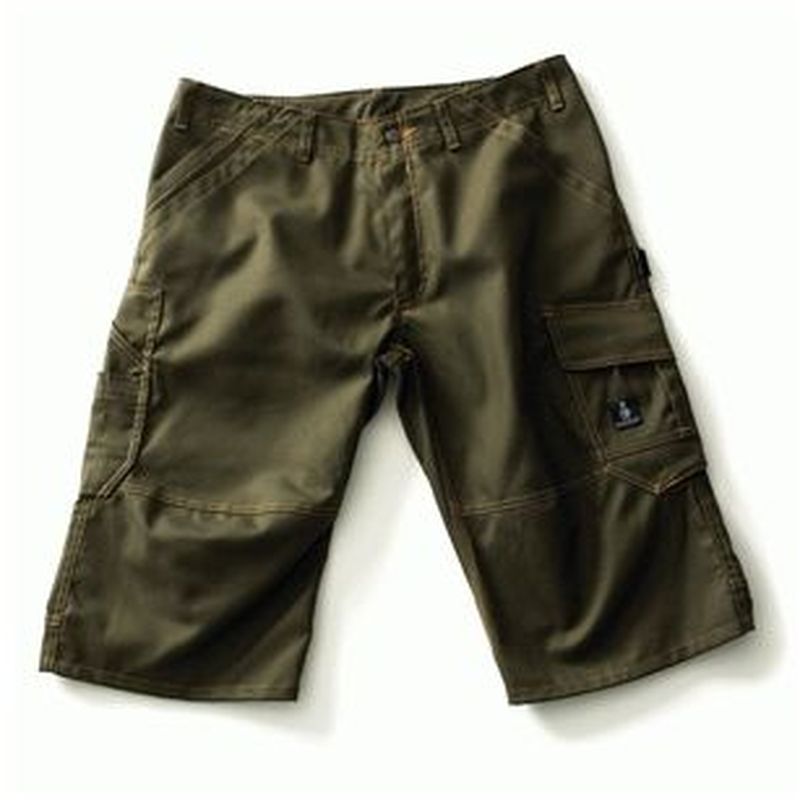Gr.46 MASCOT Knie-Bundhose, Arbeits-Berufs-Shorts, MG310, BORBA, dunkeloliv
