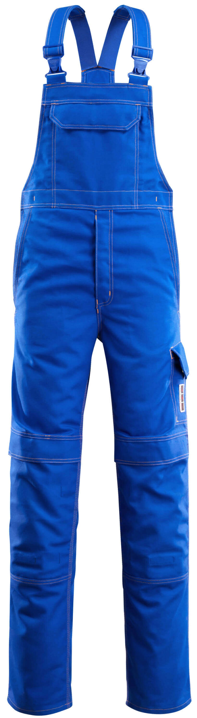 Gr.54 MASCOT-Workwear, Arbeits-Berufs-Latz-Hose, Freibourg, 90 cm, 320 g/m², kornblau