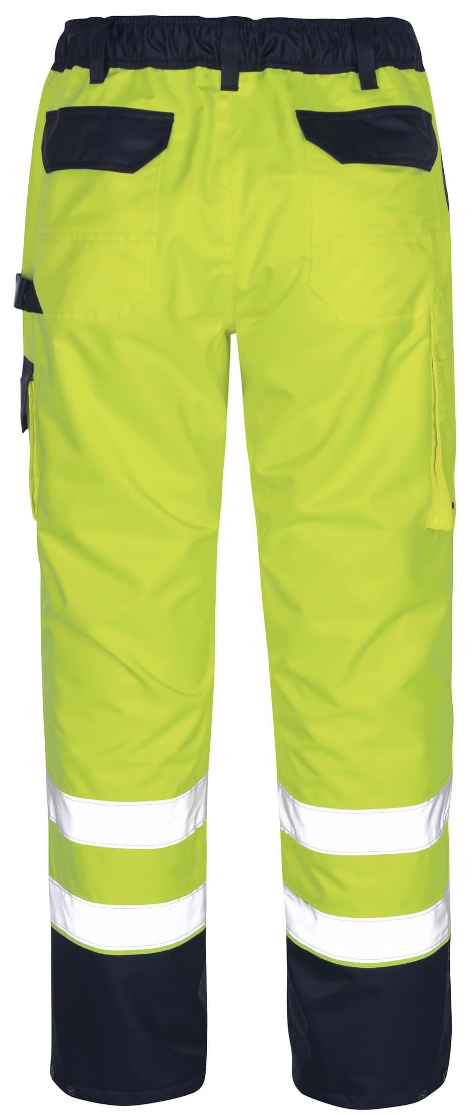 MASCOT-Warnschutz, Warn-Überziehhose, Linz, 240 g/m², gelb/marine