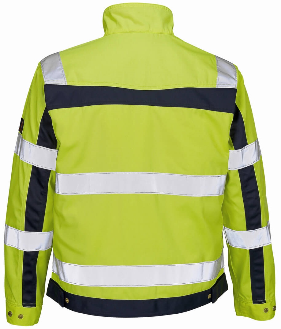MASCOT-Warnschutz, Warn-Jacke, Cameta, Safe Compete, 310 g/m², gelb/marine