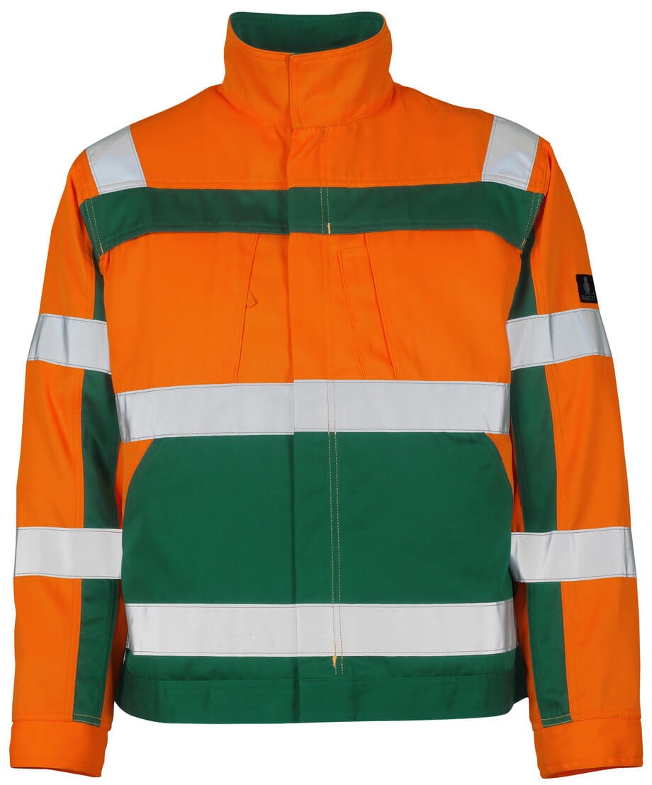 MASCOT-Warnschutz, Warn-Jacke, Cameta, Safe Compete, 290 g/m², orange/grün
