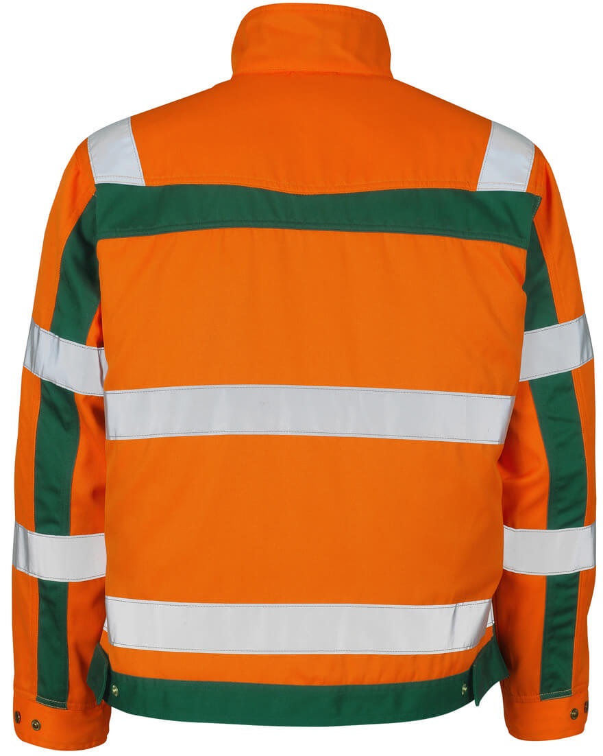 MASCOT-Warnschutz, Warn-Jacke, Cameta, Safe Compete, 290 g/m², orange/grün