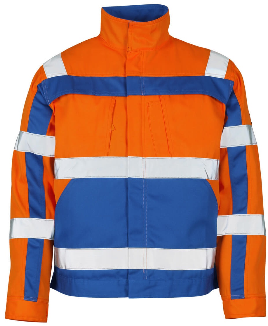 MASCOT-Warnschutz, Warn-Jacke, Cameta, Safe Compete, 290 g/m², orange/kornblau