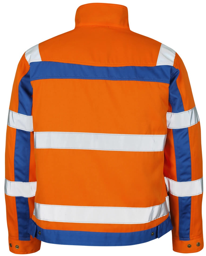 MASCOT-Warnschutz, Warn-Jacke, Cameta, Safe Compete, 290 g/m², orange/kornblau