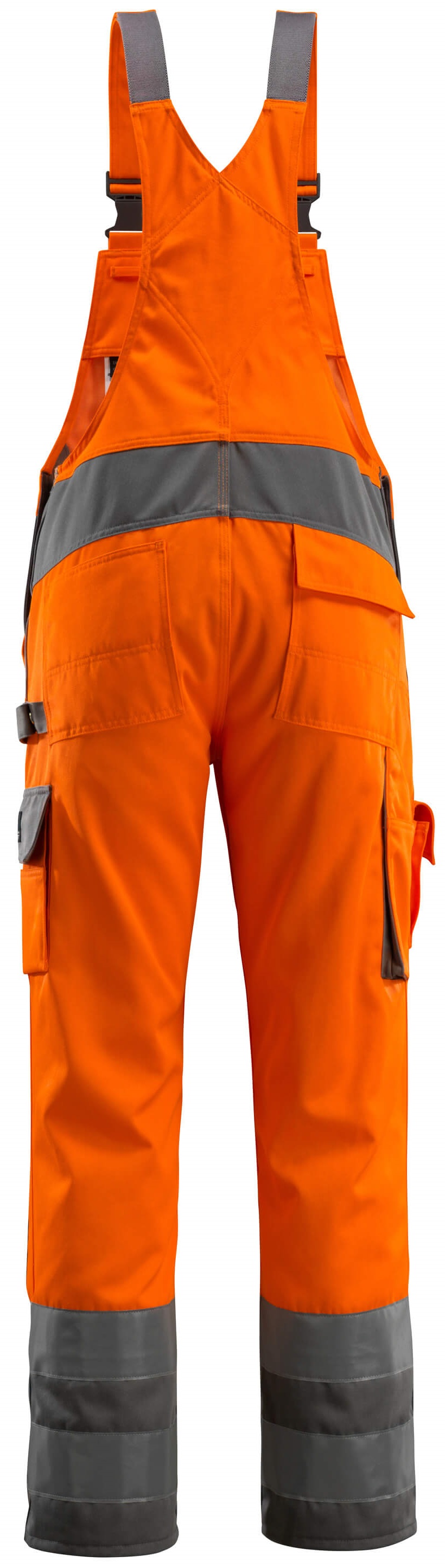 MASCOT-Warnschutz, Warn-Latzhose, Barras, 290 g/m², orange/anthrazit