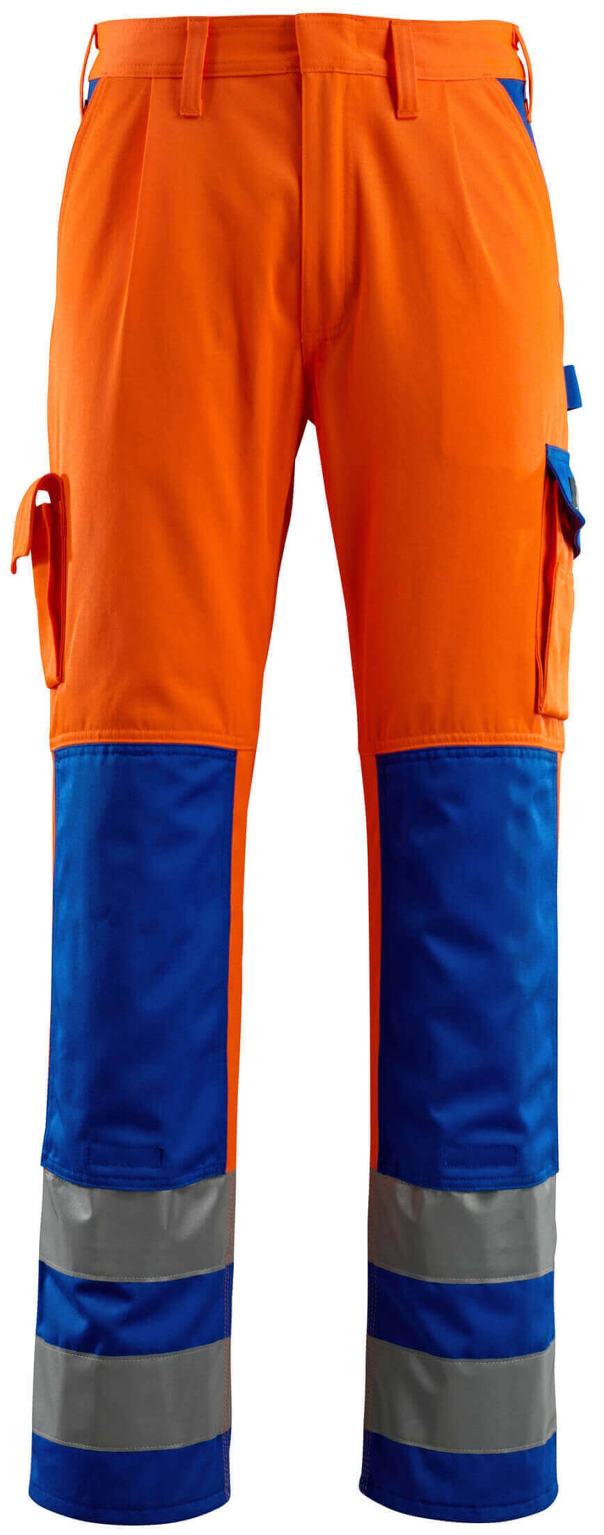 Gr.50 MASCOT-Warnschutz-Bundhose, Olinda, SAFE COMPETE, 76 cm, 290 g/m², orange/kornblau