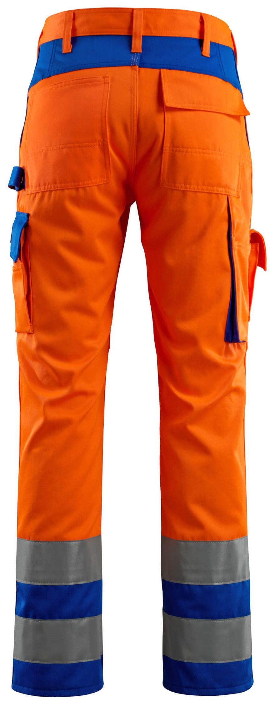 Gr.50 MASCOT-Warnschutz-Bundhose, Olinda, SAFE COMPETE, 76 cm, 290 g/m², orange/kornblau