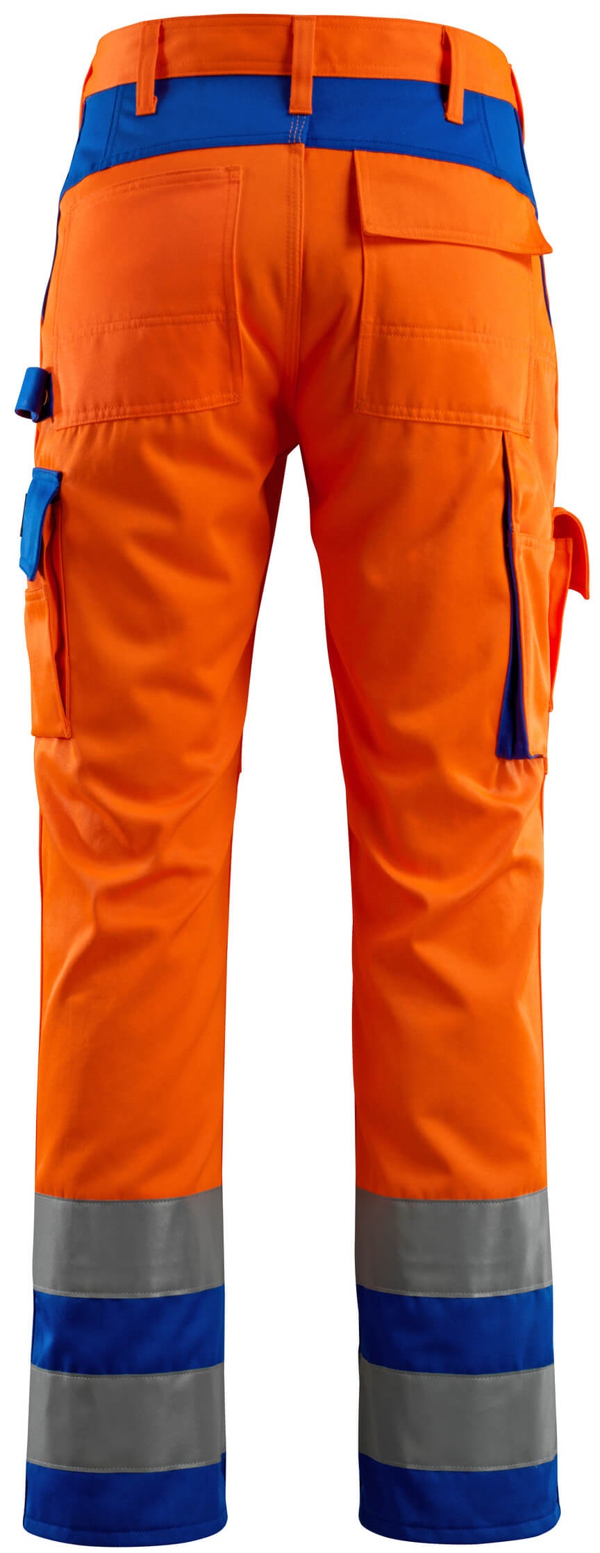 MASCOT-Warnschutz, Warn-Bund-Hose, Olinda, 82 cm, 290 g/m², orange/kornblau

