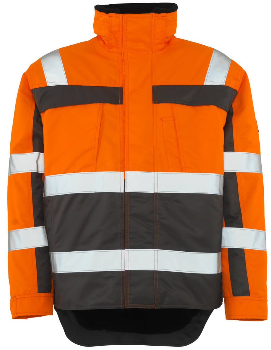 MASCOT-Warnschutz, Warn-Pilotjacke, Teresina, 240 g/m², orange/anthrazit