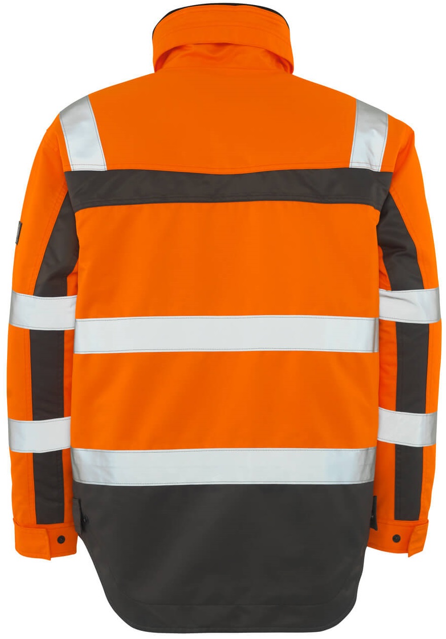 MASCOT-Warnschutz, Warn-Pilotjacke, Teresina, 240 g/m², orange/anthrazit