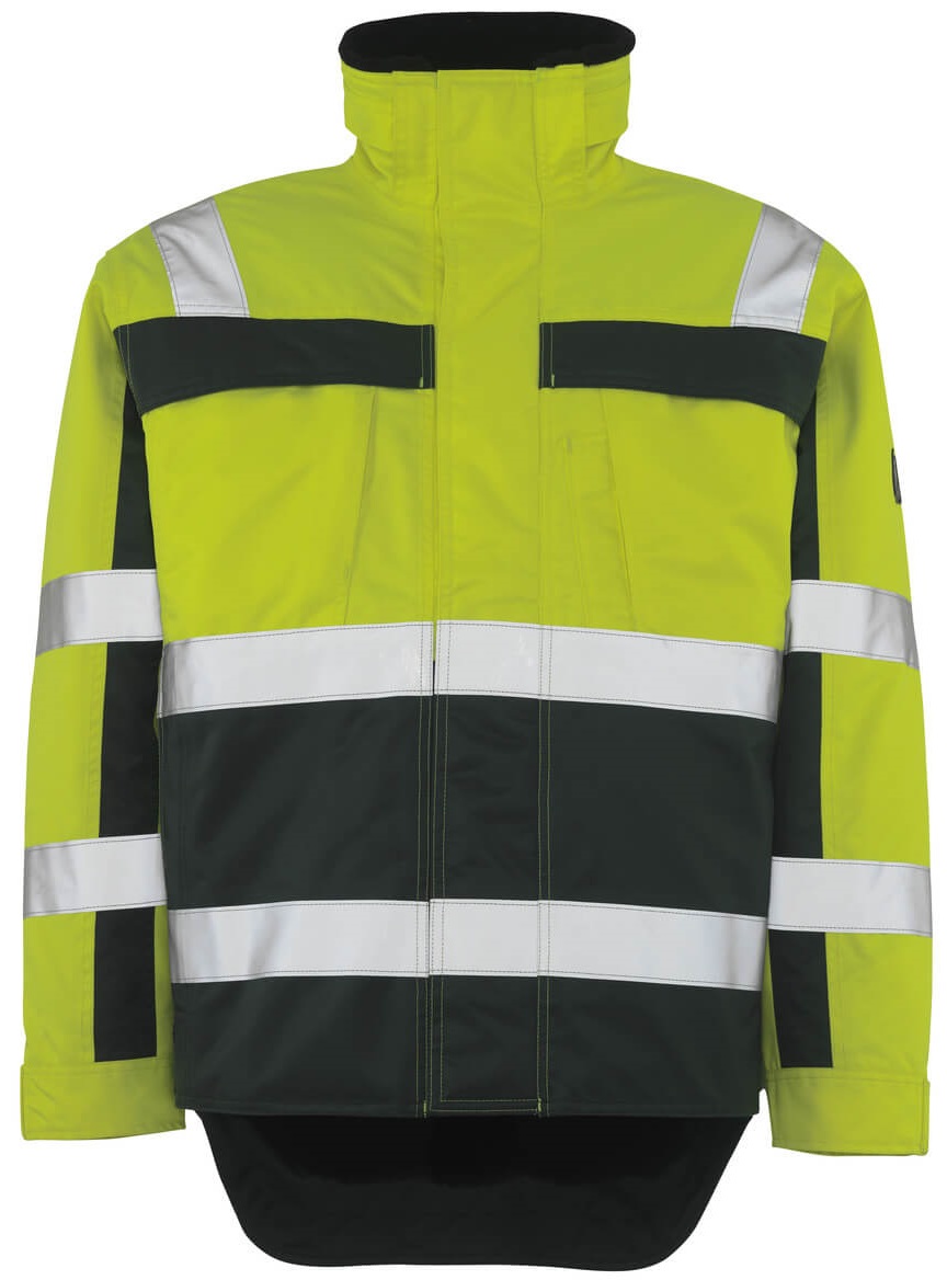 MASCOT-Warnschutz, Warn-Pilotjacke, Teresina, 240 g/m², gelb/grün