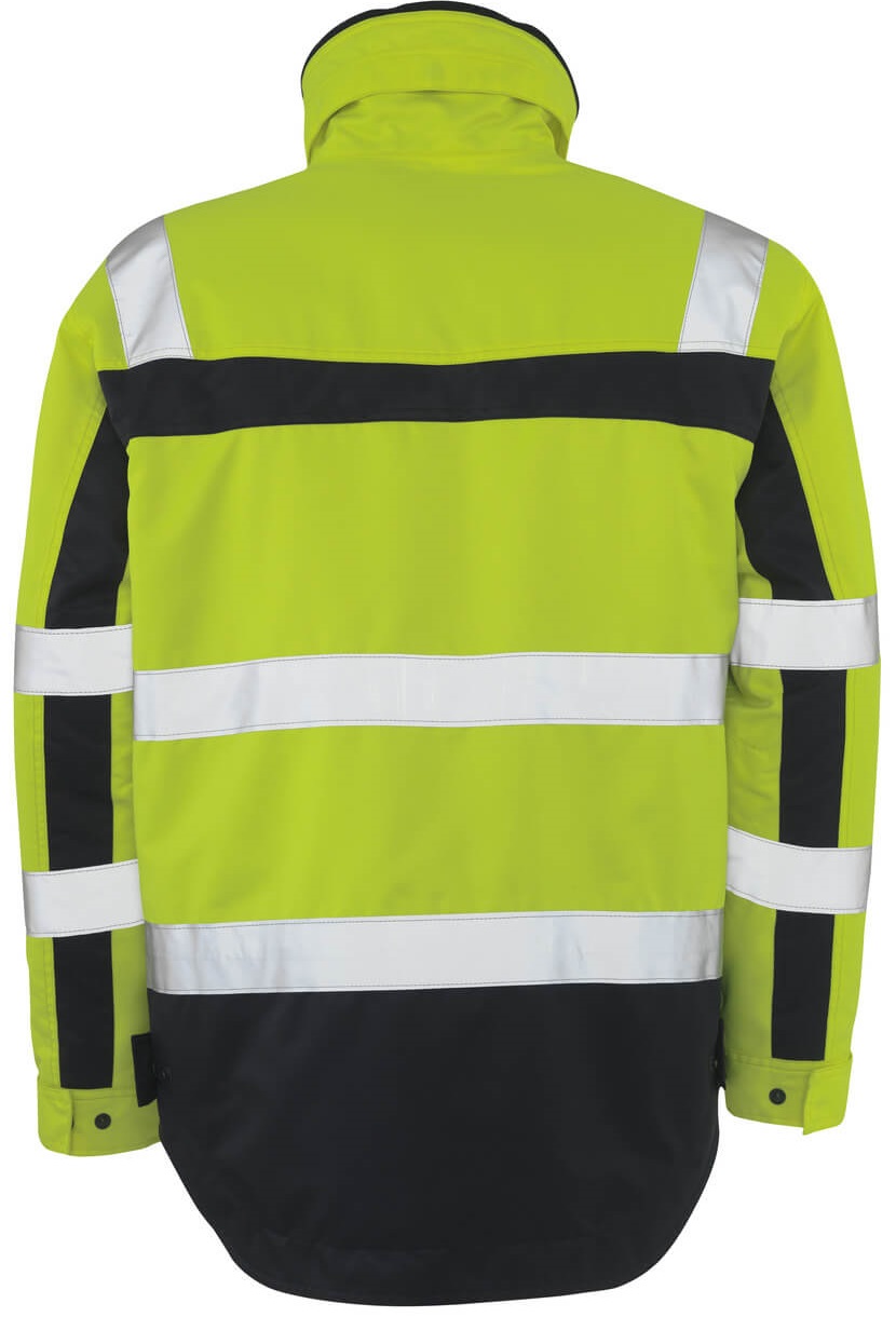 MASCOT-Warnschutz, Warn-Pilotjacke, Teresina, 240 g/m², gelb/marine