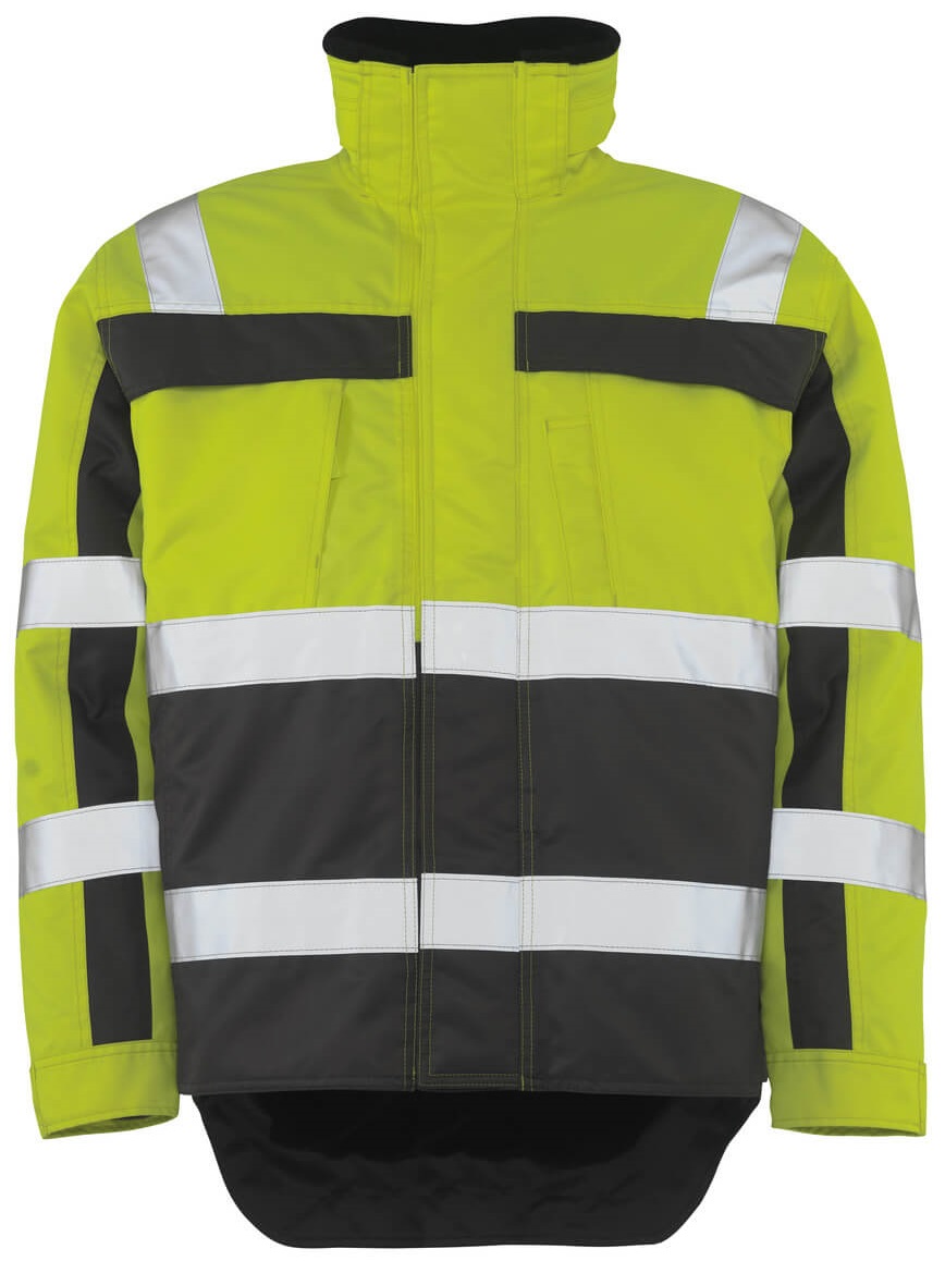 MASCOT-Warnschutz, Warn-Pilotjacke, Teresina, 240 g/m², gelb/anthrazit
