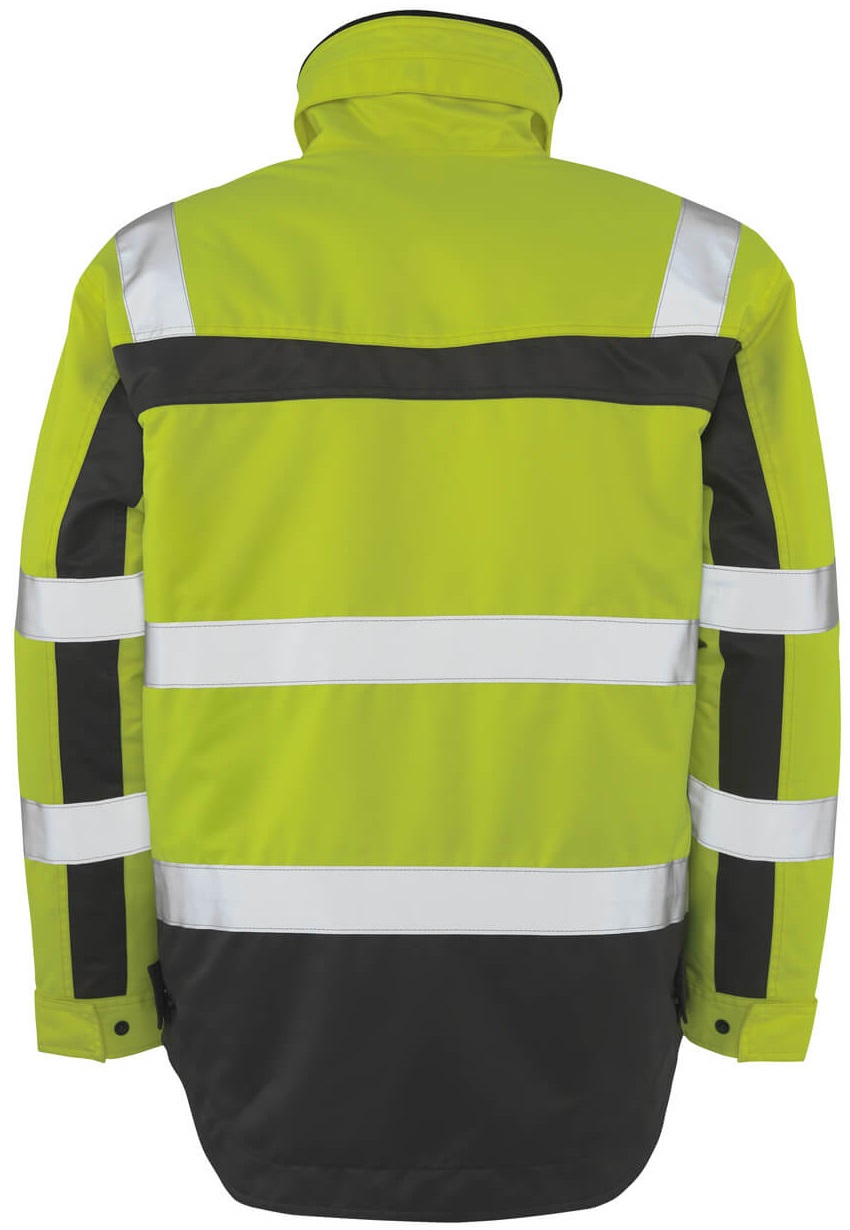 MASCOT-Warnschutz, Warn-Pilotjacke, Teresina, 240 g/m², gelb/anthrazit
