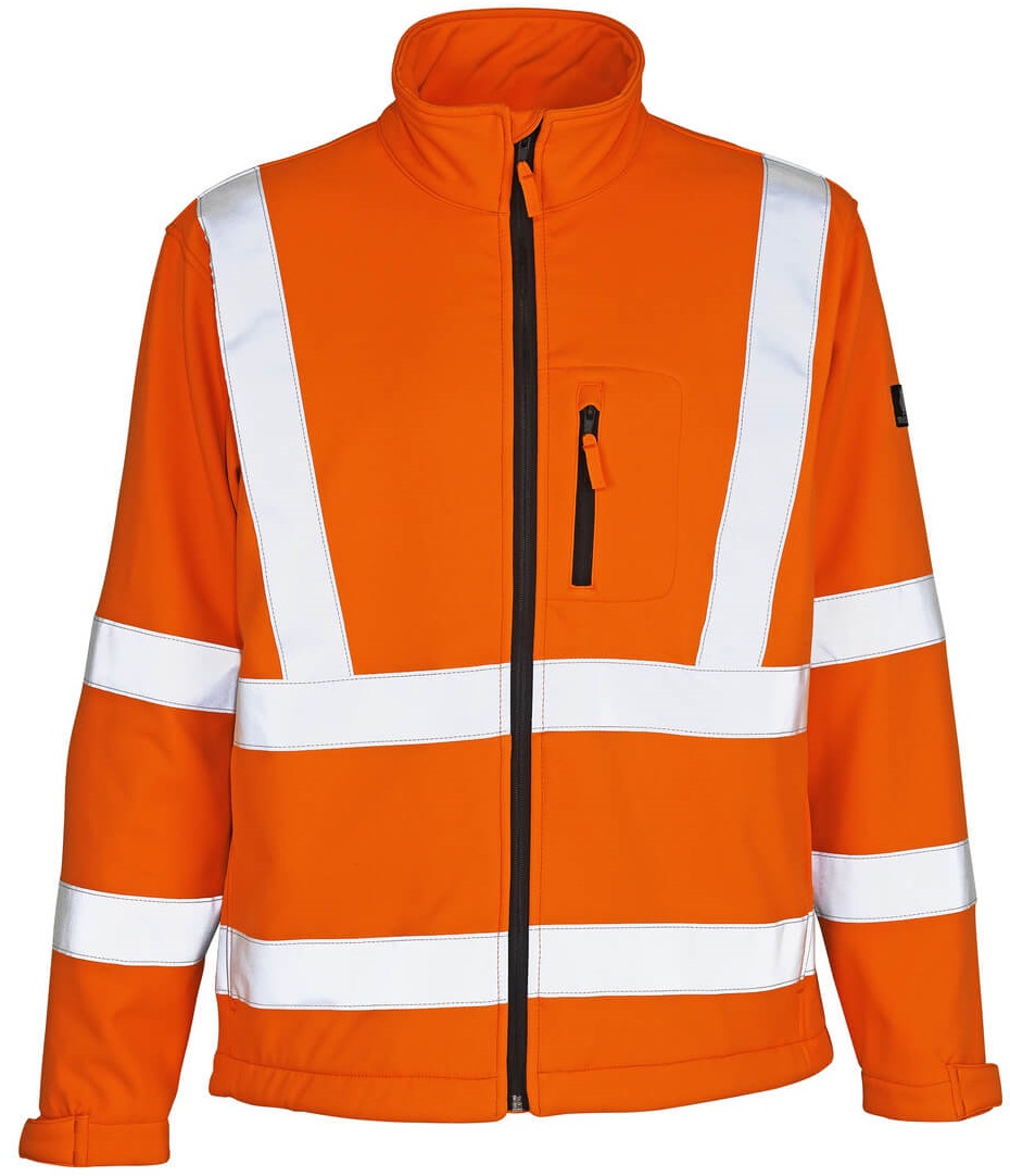 MASCOT-Warnschutz, Softshell-Warn-Jacke, Calgary, Safe Arctic, 365 g/m², orange