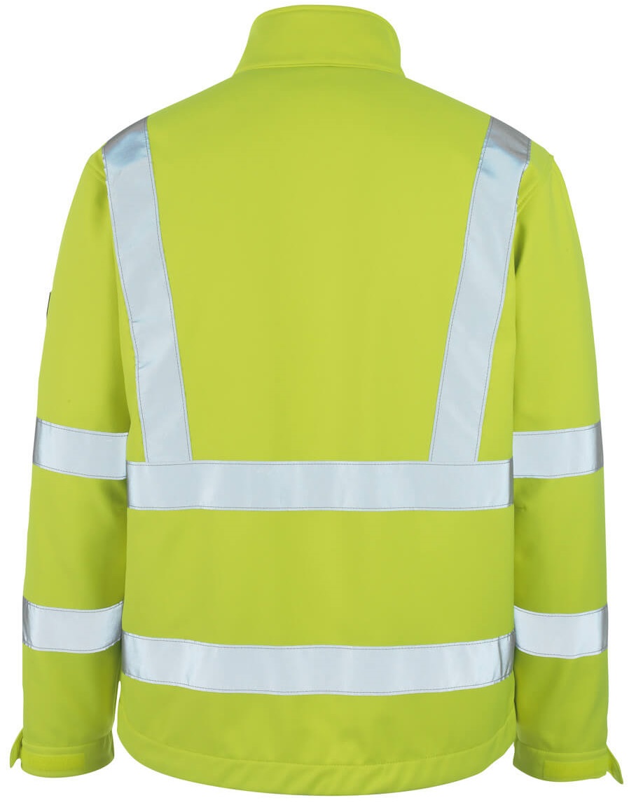 MASCOT-Warnschutz, Softshell-Warn-Jacke, Calgary, Safe Arctic, 365 g/m², gelb