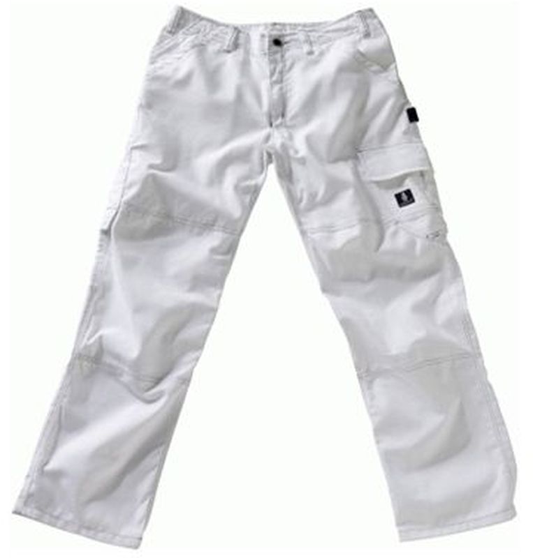 Gr.46 MASCOT Bundhose, Arbeits-Berufs-Hose, TOTANA, MG260, weiß