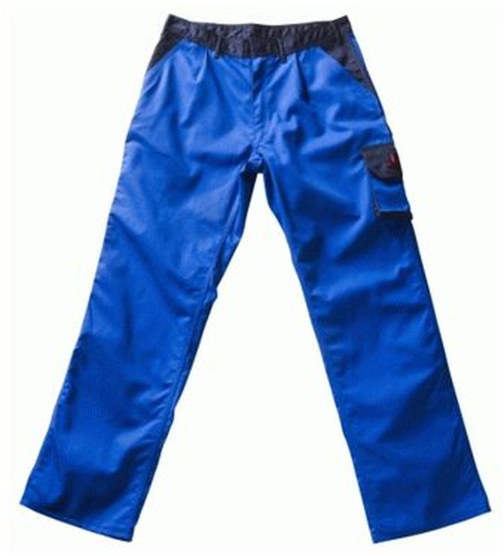 Gr.48 MASCOT-Workwear-Bundhose, Arbeits-Berufs-Hose, FANO, MG270, kornblau/marine